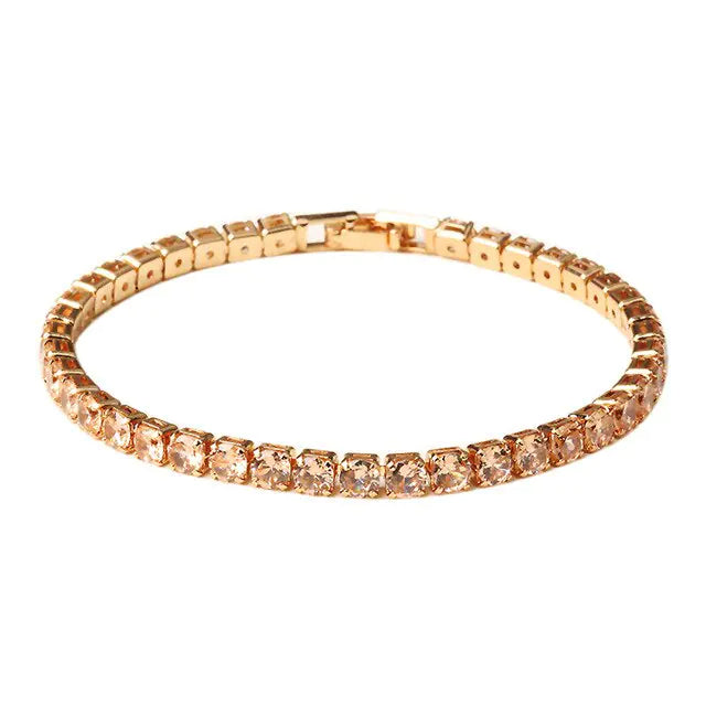 4.0mm Zircon Crystal Bracelet