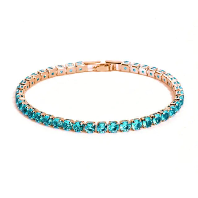 4.0mm Zircon Crystal Bracelet